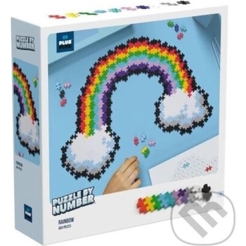 Plus-Plus Skládej podle čísel - Duha 500 ks