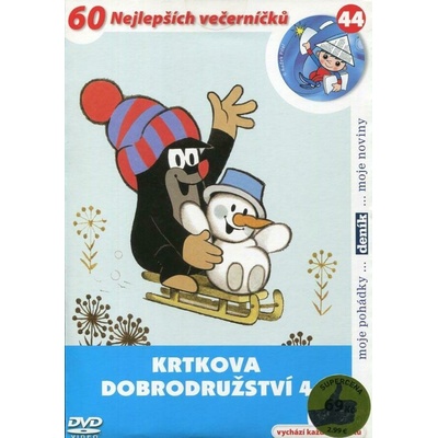 Krtkova dobrodružství 4. DVD