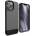 elago Glide Case - удароустойчив силиконов (TPU) калъф за iPhone 13 Pro Max (тъмносив-черен)