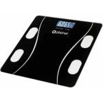 Platinet weight bathroom smart body scale 180kg 26x26cm with app bluetooth black 46021
