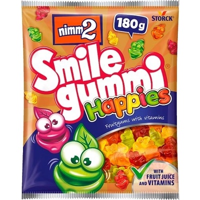 nimm2 Smilegummi Happies želé s ovocnou príchuťou a vitamínmi 180 g