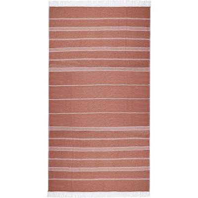 The One Towelling Hamam T1 RHAM Rust Orange 100 x 180 cm