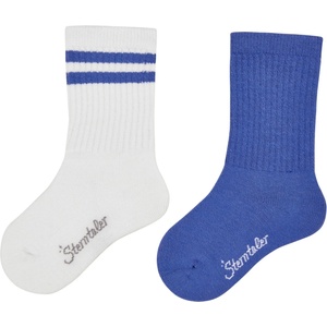 Sterntaler Детски спортни чорапи Sterntaler Kids' Socks DP Coolmax Ribbed Sports socks - Kobaltblau - размер 27-30 (EU) (201-9300-0214)