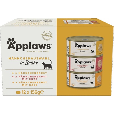 Applaws 12 x kuracie vo vývare 156 g