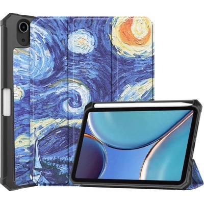 VSETKONAMOBIL 34256 ART Zaklápací obal Apple iPad mini 6 2021 / mini 7 2024 STARRY SKY