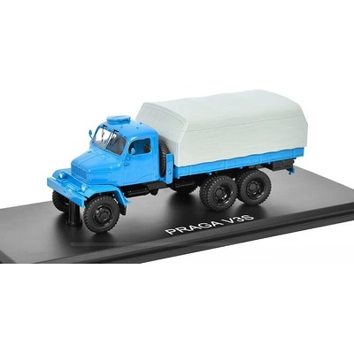 Start Scale Models Praga V3S Valník s plachtou Modrá SSM 1:43