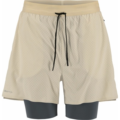 Craft Hypervent 2-in-1 Shorts šortky pánské béžová