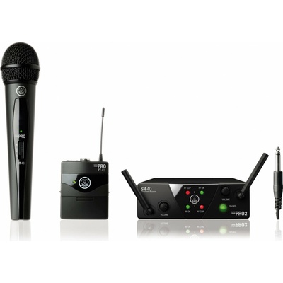 AKG WMS40 Mini2 Vocal/Instrumental Set Dual US45A/C