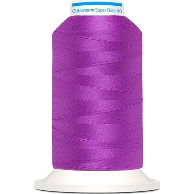 Gutermann Vyšívacia niť Gütermann Super Brite Polyester 40 1000 m - 9097