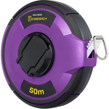 Levenhuk Ролетка Ermenrich Reel SG50, 50m, едностранна, гумирано тяло (Reel SG50)