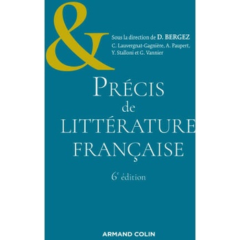 Image 1 of Précis de littérature française - 6e éd. | Daniel Bergez