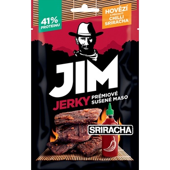 Jim Jerky Jerky hovädzia chilli sriracha 23 g