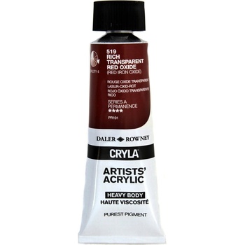 Daler-Rowney Cryla Artists’ АКРИЛНА боя Rich Transparent Red Oxide 75 ml 1 бр (125075519)