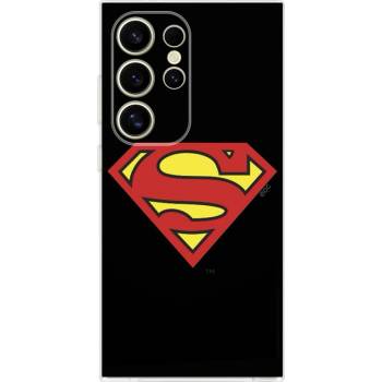 ERT GROUP Калъф Superman за Samsung Galaxy S23 Ultra, Черен (WPCSMAN415)