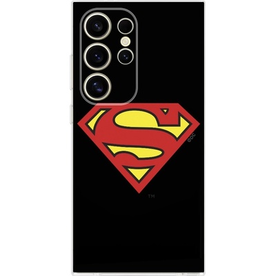 ERT GROUP Калъф Superman за Samsung Galaxy S23 Ultra, Черен (WPCSMAN415)