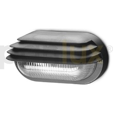 SOG-40/C Svítidlo nástěnné OVAL GRILL 40W IP44 černá