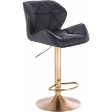 LuxuryForm Design Milano na zlatom tanieri čierna