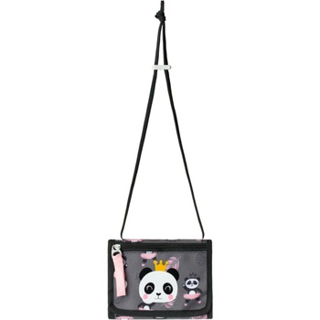 BAAGL Портфейл за врата с панда BAAGL | Siv | Момичешки | ЕДИН РАЗМЕР