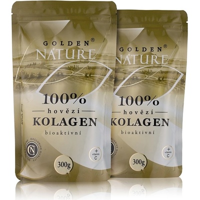 Golden Nature 1+1 Hovězí kolagen Bioaktivní Kolagenní peptidy 600 g