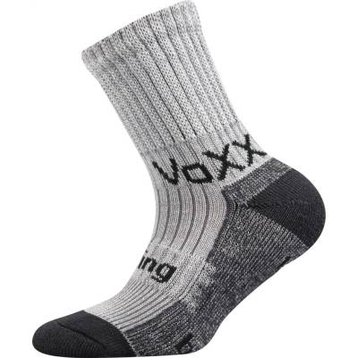 Voxx Bomberik Detské ponožky s bambusom 1-3 páry svetlo šedá
