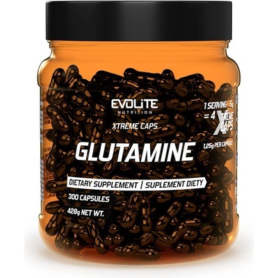 Evolite Nutrition L-Glutamine 1250 300 kapsúl