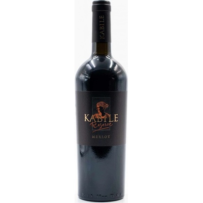 Villa Yambol Kabile Merlot Reserve červená 2019 13,5% 0,75 l (holá láhev)