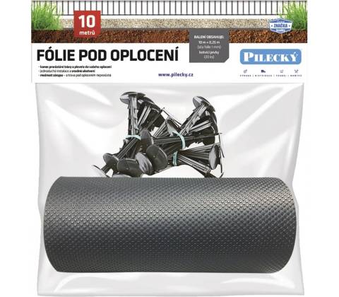 Pilecký Fólie pod plot 25 cm SET