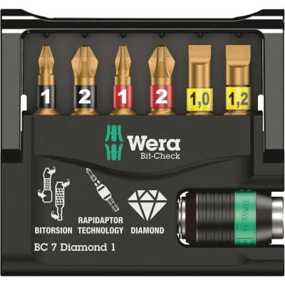 Wera Bit-Check 7 Diamond 1 SB 7 dílný 073419