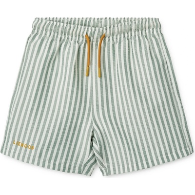 LIEWOOD Детски бордшорт LIEWOOD Kid's Duke Stripe Board Shorts Boardshorts - Stripe Peppermint / Crisp White - размер 134 (EU) (750-2484-0116)