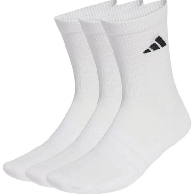 ADIDAS-3PACK-C ESS CRW 3P WHITE WHITE BLACK Bílá – Hledejceny.cz