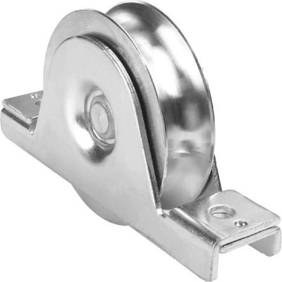 CAIS Pojezdové kolečko kolejnicové brány WSO-824 pr.80 mm profil O, s vnitřní podpěrou