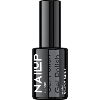 SNB Professional NailUP Гел лак за нокти, Просто сиво, 6 ml