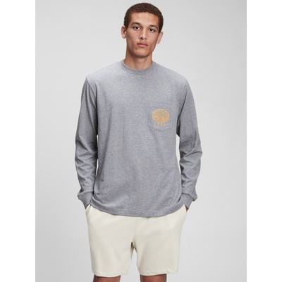 Тениска Gap с лого GAP GAP | Siv | МЪЖЕ | XXL