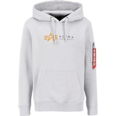 Alpha Label Hoody pastel grey