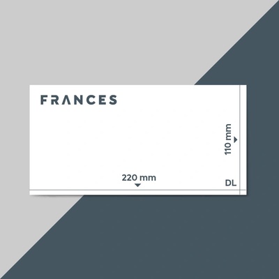 Bílé obálky Frances