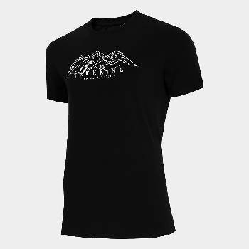 4F Мъжка Тениска 4F H4L21-TSM062-20 Black (H4L21-TSM062)