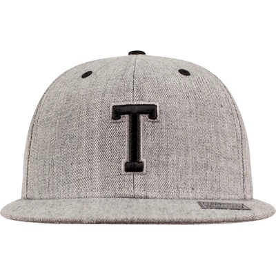 Urban Classics Шапка с козирка в сиво Letter Snapback T UB-10532-00373 - Сив, размер htgrey/L