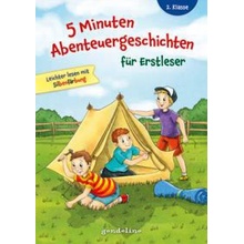 5 Minuten Abenteuergeschichten für Erstleser, 2. Klasse - Leichter lesen mit Silbenfärbung