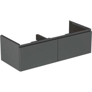 Ideal Standard Finesse - Шкафче за умивалник, 120x51x37 см, 2 чекмеджета, матов антрацит E3398Y2 (E3398Y2)