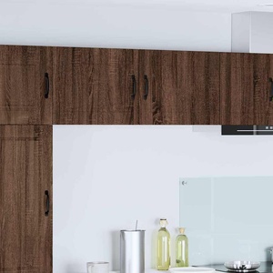 vidaXL Стенен шкаф PORTO Кафяв дъб 50 x 31 x 40 см Инженерна дървесина (885259)