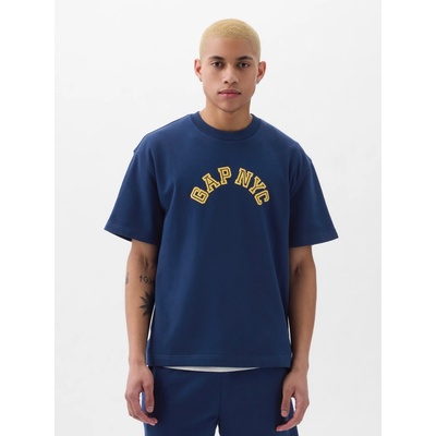 Gap 862305-01 triko s krátkým rukávem tmavě modré