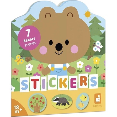 Janod Stickers samolepkový sešit les