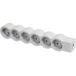 Legrand БЕЗКАБЕЛЕН РАЗКЛОНИТЕЛ 6х ШУКО legrand - БЯЛ/СИВ (3414971945807)