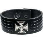 Leather & steel fashion Гривна кръст - lsf1 40