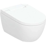 Geberit AquaClean - Електронен умивалник AquaClean Alba (комплект с керамика), Rimfree, SoftClose, KeraTect, бял 146.350. 01.1 (146.350.01.1)