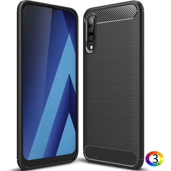 Samsung Galaxy A50/A50s/A30s Удароустойчив Carbon Fiber Калъф и Протектор