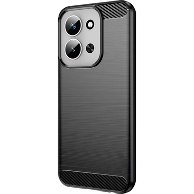 Gigapack Redmi 15C 5G GIGAPACK Силиконов протектор за телефон, удароустойчив, карбонов модел, ЧЕРЕН GP-174001 (GP-174001)