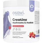 Osavi Creatine Monohydrate, Mushrooms & Rhodiola | with Lion's Mane, Cordyceps, Chaga [300 грама] Ягода с череша