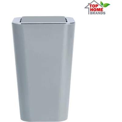 Wenko-Wenselaar GmbH & Co. KG, Germany Кошче за баня с люлеещ се капак Wenko Candy, сиво, 6 л