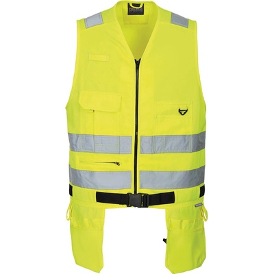 Portwest KS63 Xenon reflexná vesta na náradie žltá